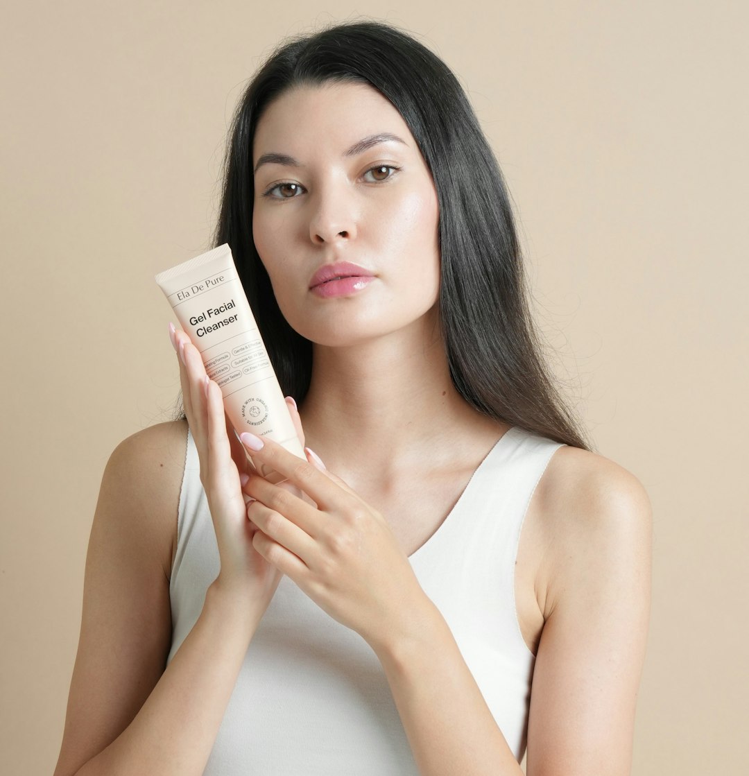 Skincare products at Blue Divine Aesthetics
