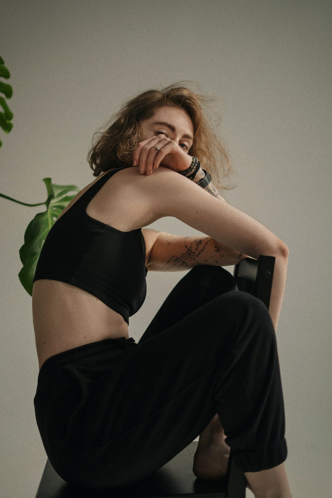 Woman sitting