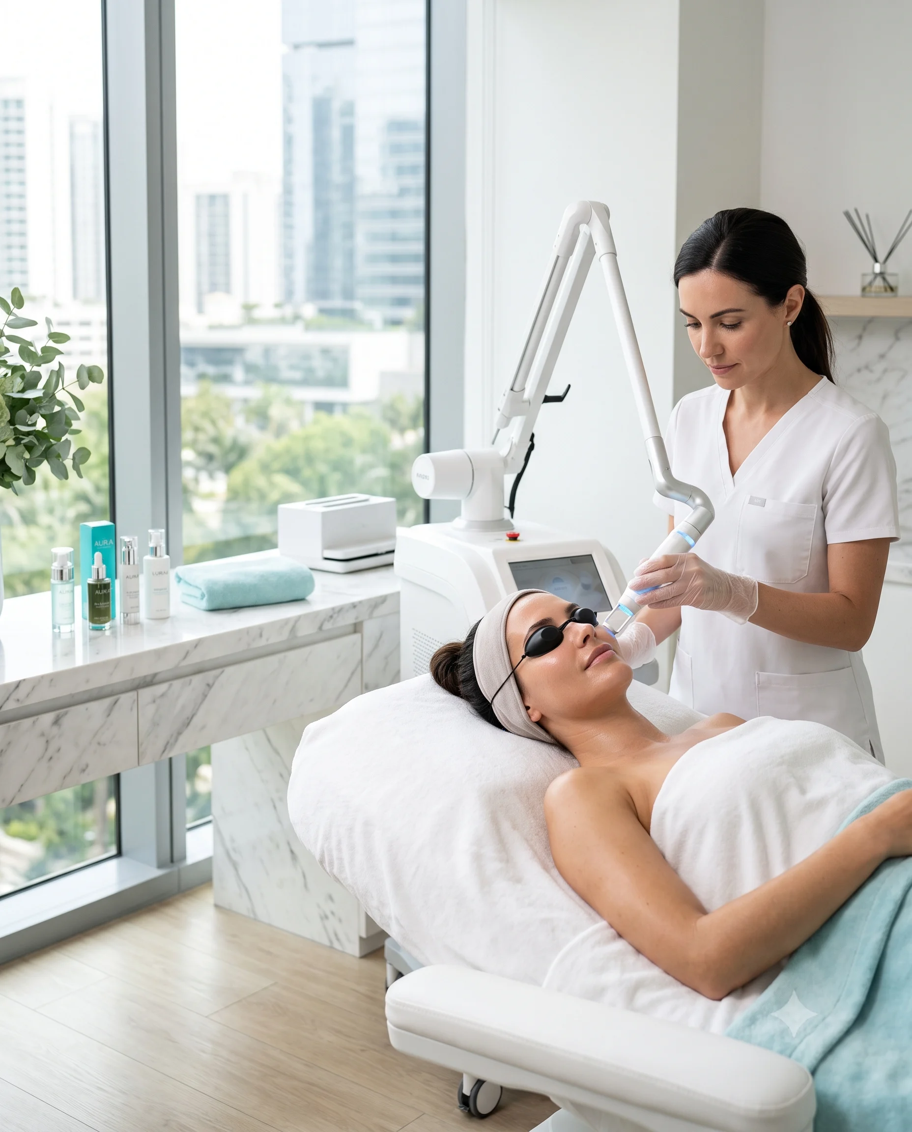 Advanced Laser Treatment at Blue Divine